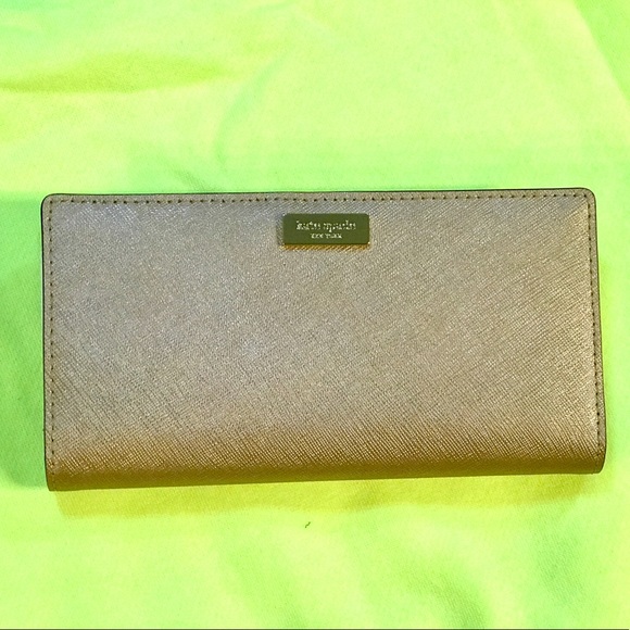 NEW Kate Spade NY Laurel Way Rose Gold wallet - Picture 6 of 6
